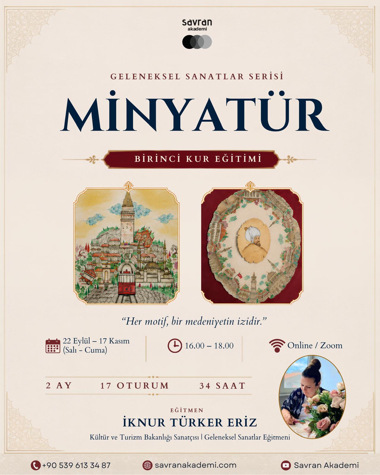 Minyatür 1. Kur Eğitimi program görseli