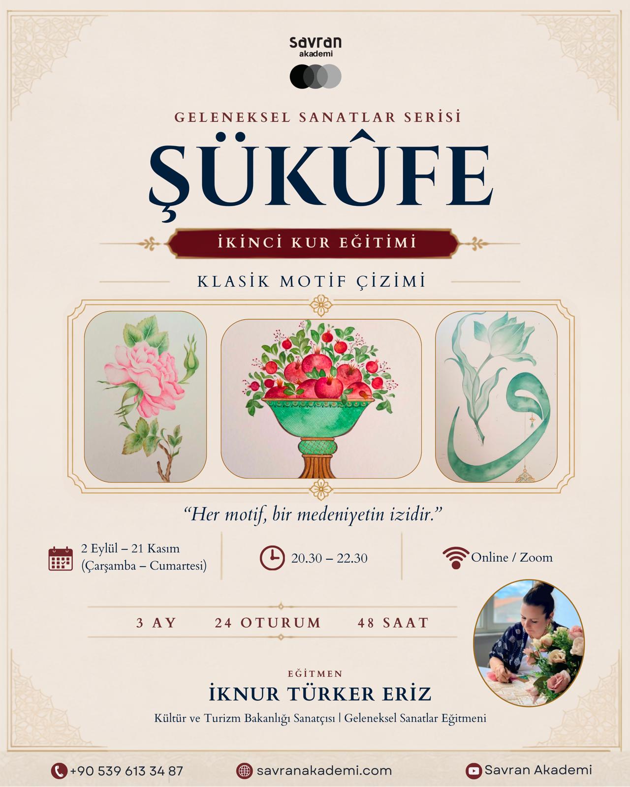 Şükûfe 2. Kur Eğitimi program görseli