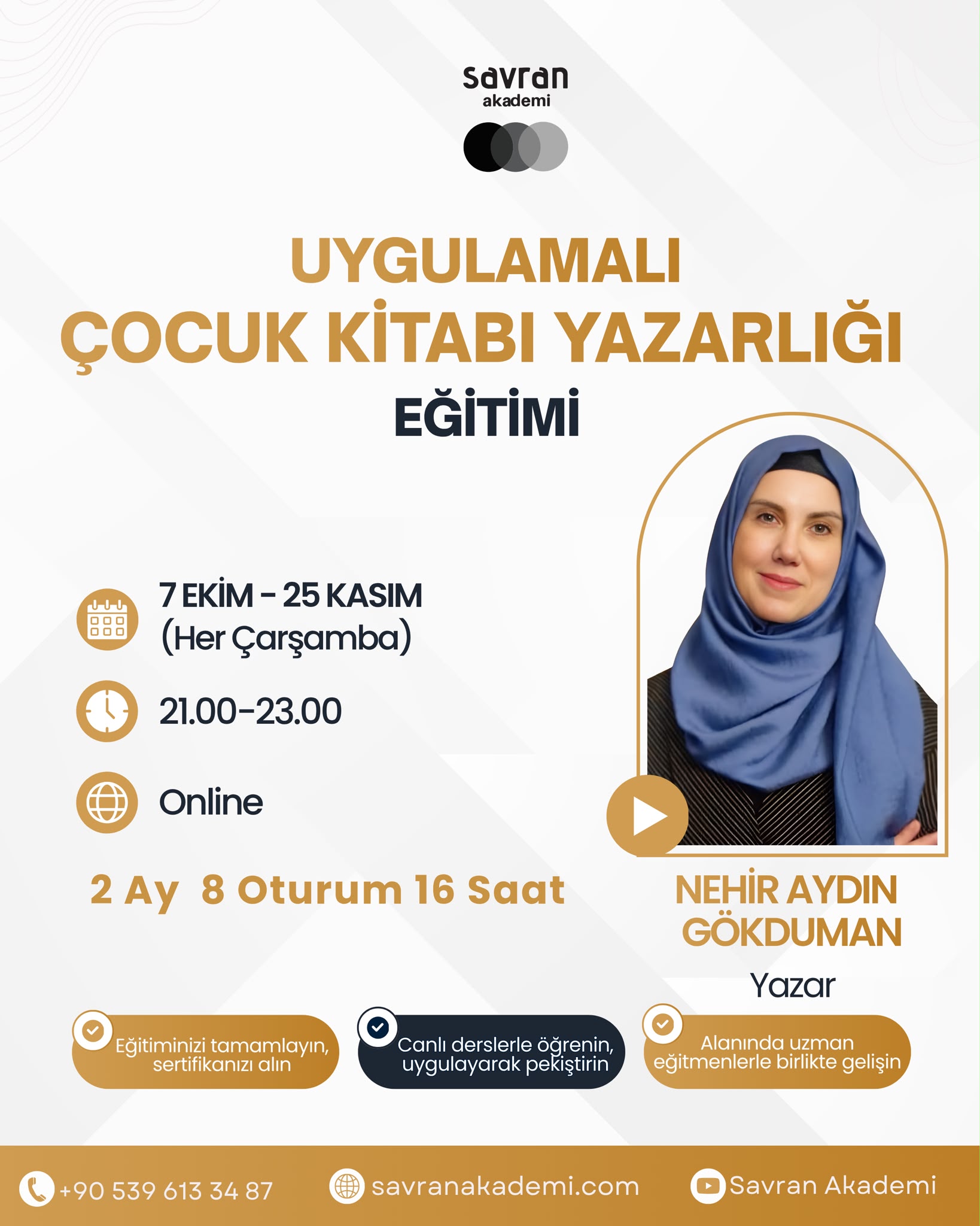 Çocuk Kitabı Yazarlığı Eğitimi program görseli