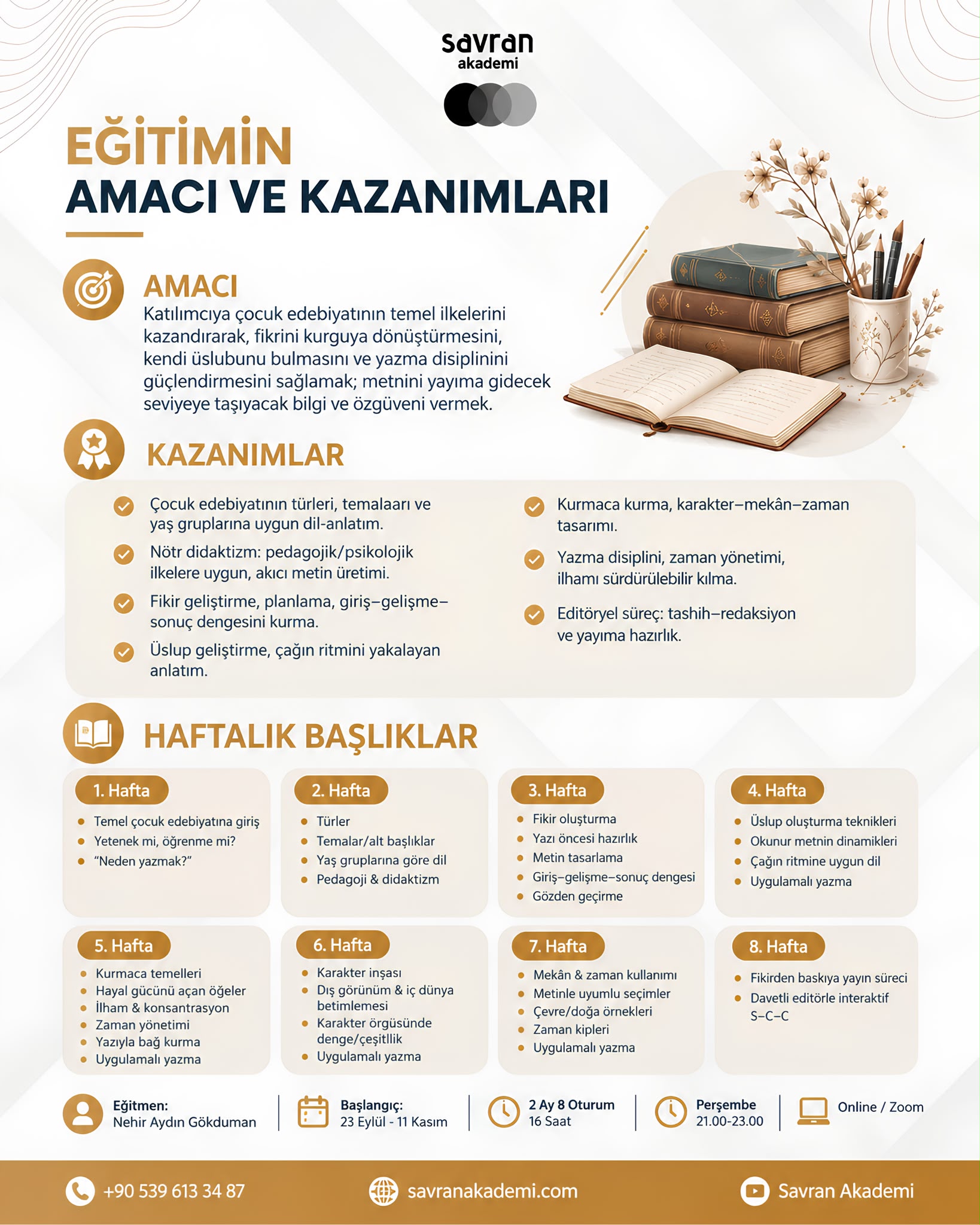 Çocuk Kitabı Yazarlığı Eğitimi — görsel 2