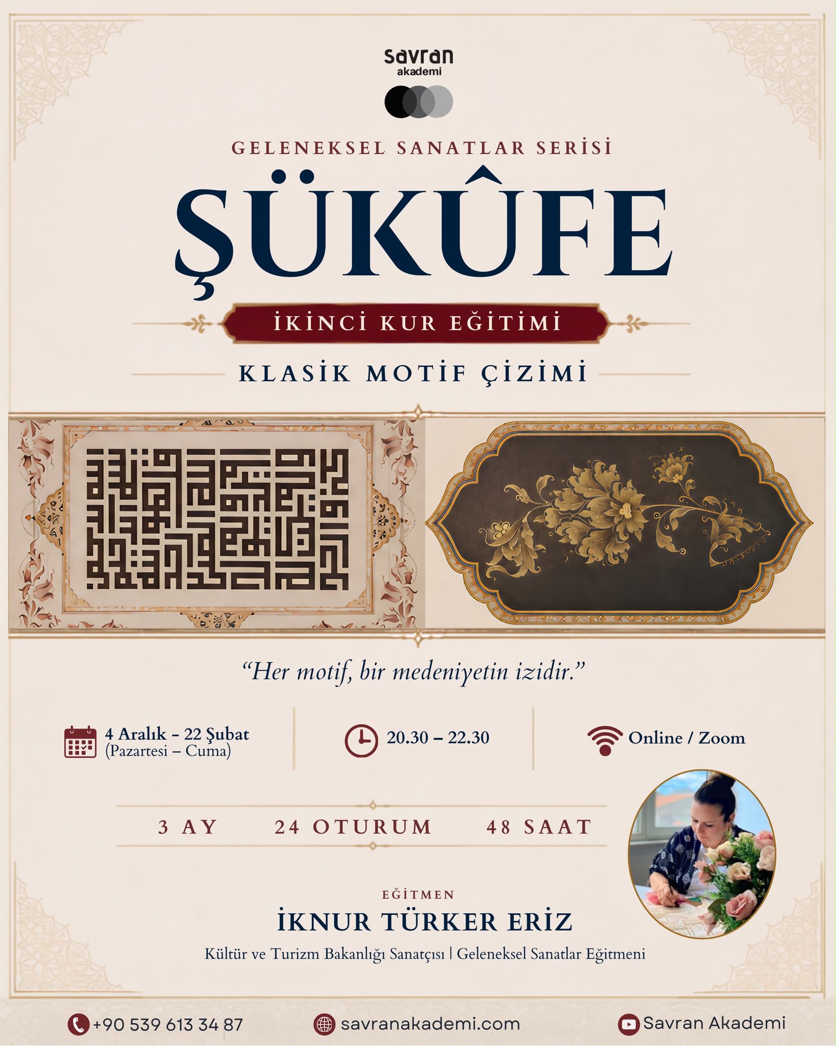 Şükûfe 2. Kur Eğitimi program görseli
